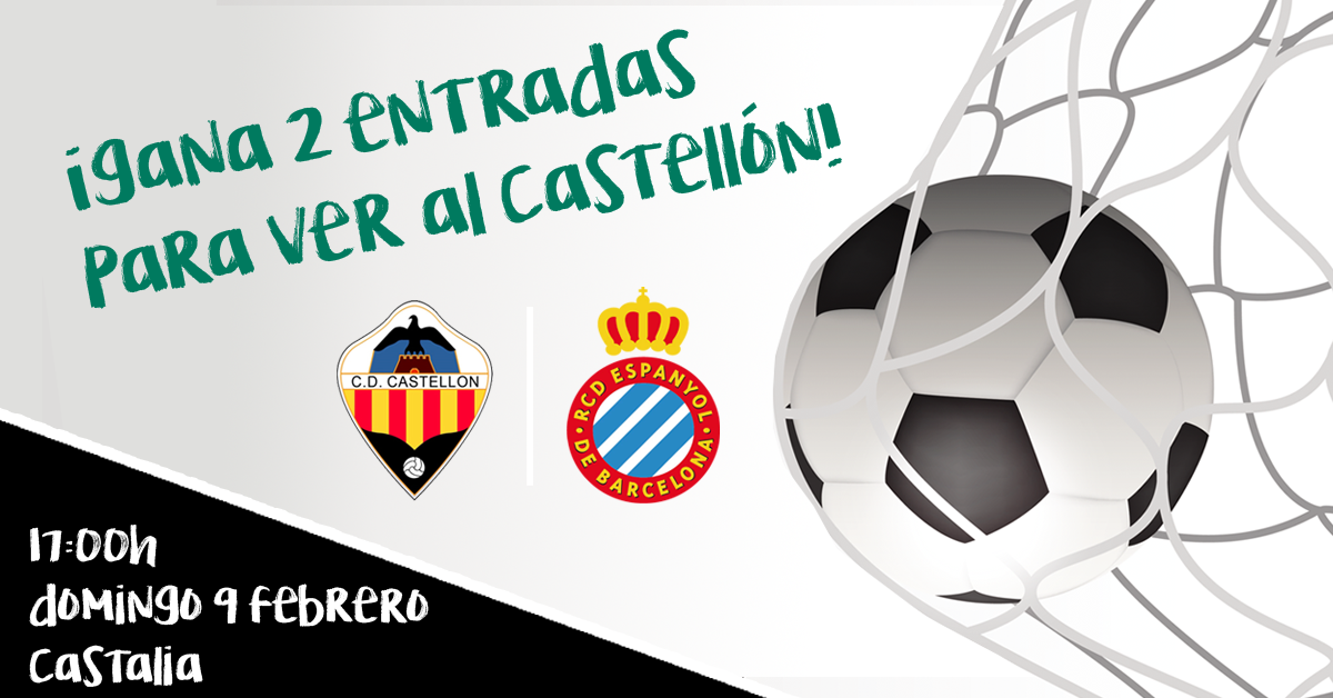 SORTEO de entradas CD Castellón VS Espanyol B