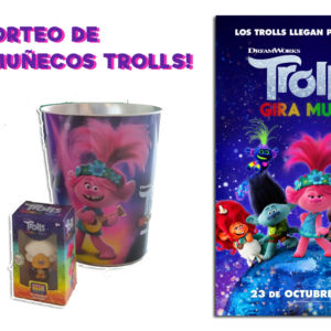 ¡Gana cubos y muñecos de la película Trolls 2 en Estepark!