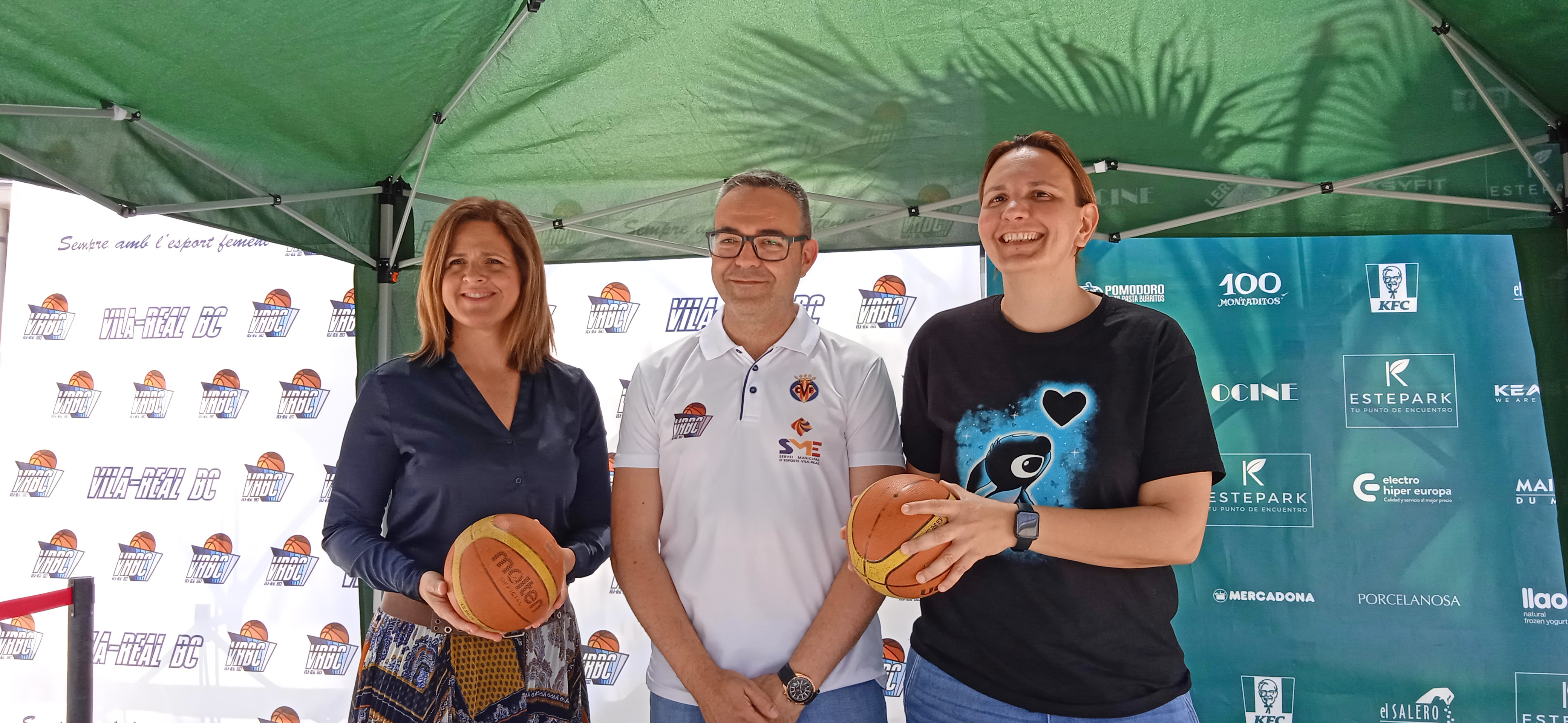 Estepark acoge la Presentación del 1er Campus Gigantes Vila-real Basket lover