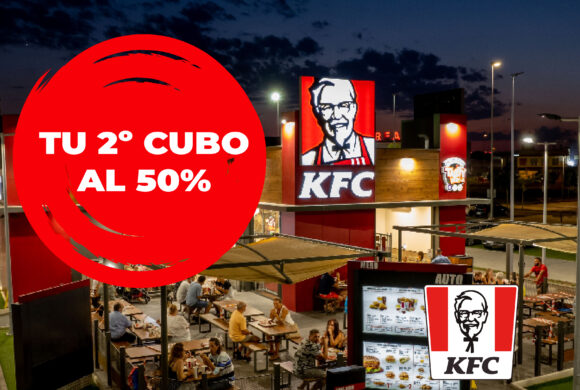 TU 2º CUBO AL 50% EN KFC