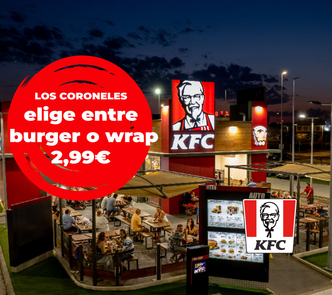 Los Coroneles a 2,99€ en KFC Estepark