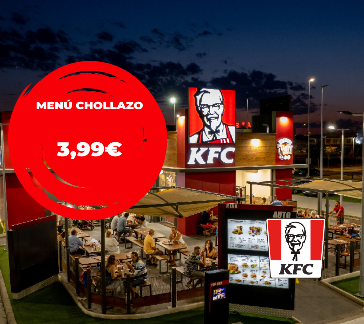 MENÚ CHOLLAZO EN KFC