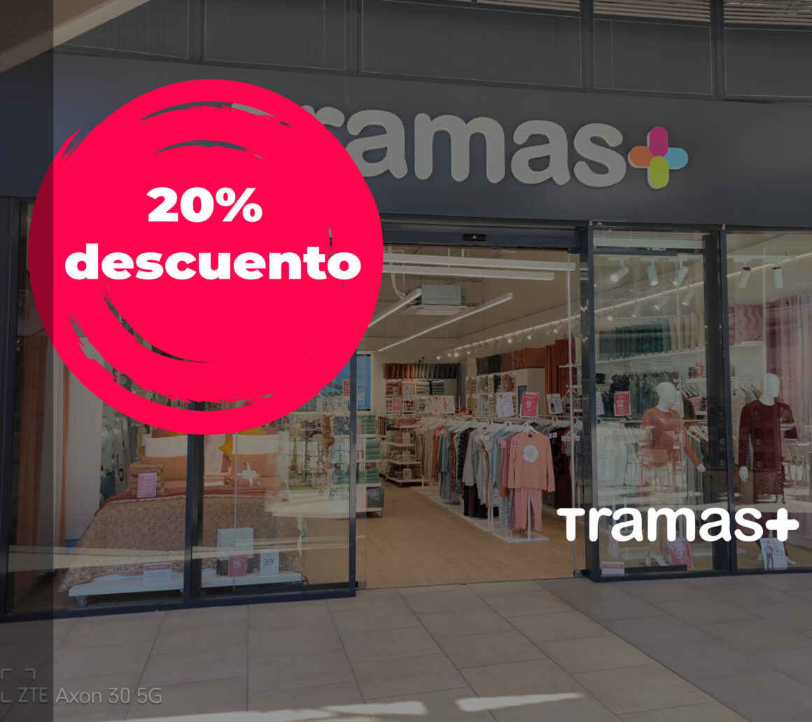 20% de descuento en esenciales de otoño en TRAMAS Estepark