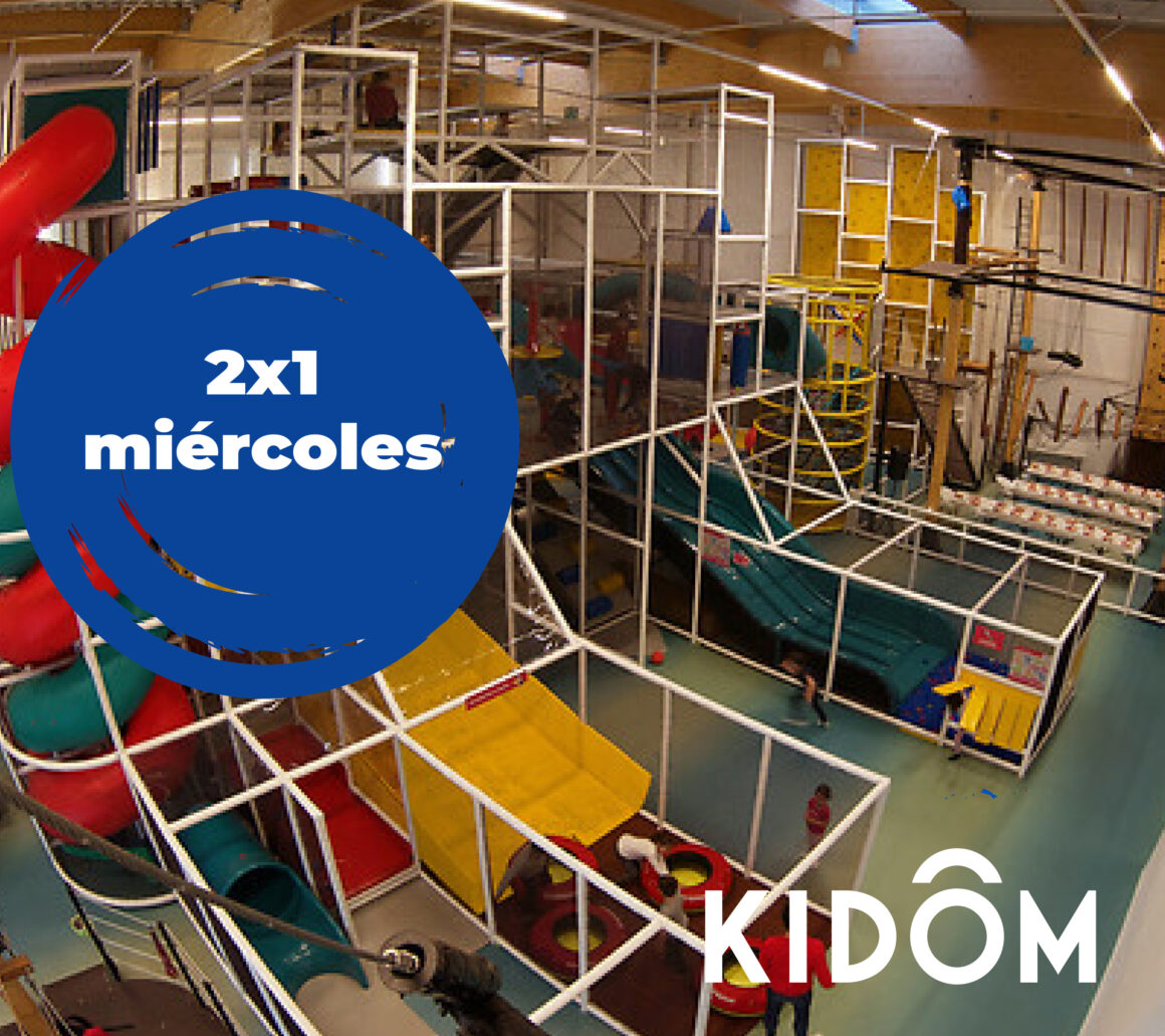 2×1 en Kidom